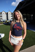 Lipstick Little Crop Tank
