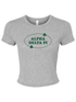Clover Crop Tee- Alpha Delta Pi