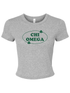 Clover Crop Tee- Chi Omega