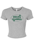 Clover Crop Tee- Delta Gamma