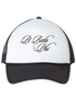 Cursive Pi Beta Phi Black Trucker Hat