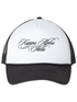 Cursive Kappa Alpha Theta Black Trucker Hat