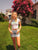 Summer Ride Alpha Sigma Tau Crop Tee
