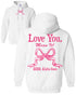 Love You Hoodie - Alpha Gamma Delta