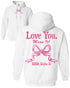 Love You Hoodie - Alpha Xi Delta