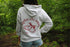 Safety Pin Bow Hoodie- Alpha Chi Omega