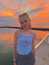 Sailboat Gamma Phi Beta Crop Tank