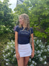 Motto Crop Tee- Alpha Sigma Tau