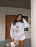 Teddy Bear Zeta Tau Alpha Crewneck