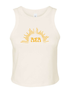 Sunburst Crop Tank- Alpha Sigma Alpha