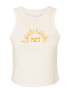 Sunburst Crop Tank- Alpha Sigma Tau