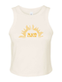 Sunburst Crop Tank- Alpha Chi Omega
