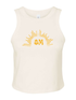 Sunburst Crop Tank- Phi Mu