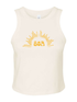 Sunburst Crop Tank- Theta Phi Alpha