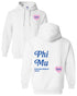 Simple Heart Hoodie - Phi Mu