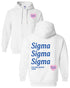 Simple Heart Hoodie - Sigma Sigma Sigma