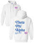 Simple Heart Hoodie - Theta Phi Alpha