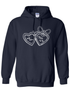 With Love Hoodie- Theta Phi Alpha