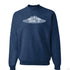Surfboard Alpha Omicron Pi Sweatshirt