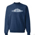 Surfboard Delta Delta Delta Sweatshirt