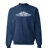 Surfboard Phi Sigma Sigma Sweatshirt