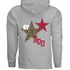 Patched Cheetah Alpha Omicron Pi Hoodie