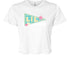 Pennant Patch Lil Flowy Crop Tee