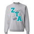 Pennant Mascot Zeta Tau Alpha Sweatshirt