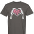 Skeleton Heart Alpha Epsilon Phi T-Shirt