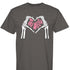 Skeleton Heart Delta Delta Delta T-Shirt