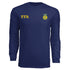 FFA A4 Moisture Wicking Long Sleeve Shirt Yellow Emblem