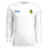 FFA A4 Moisture Wicking Long Sleeve Shirt Blue Emblem