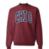 Polka Dots Chi Omega Crewneck