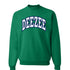 Striped Delta Zeta Crewneck