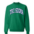 Striped Sigma Sigma Sigma Crewneck