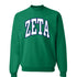 Striped Zeta Tau Alpha Crewneck