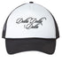 Cursive Delta Delta Delta Black Trucker Hat