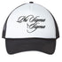 Cursive Phi Sigma Sigma Black Trucker Hat