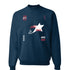 Star Burst Phi Mu Crewneck