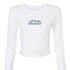 Mountain Alpha Delta Pi Crop Long Sleeve