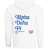 Simple Heart Hoodie - Alpha Delta Pi