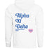 Simple Heart Hoodie - Alpha Xi Delta