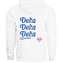Simple Heart Hoodie - Delta Delta Delta