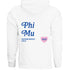 Simple Heart Hoodie - Phi Mu
