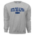 Sporty Crewneck- Zeta Tau Alpha