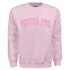 Pink Gingham Sweatshirt- Theta Phi Alpha