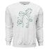 Lucky Bow Sweatshirt- Alpha Chi Omega
