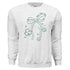 Lucky Bow Sweatshirt- Alpha Sigma Alpha