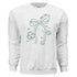 Lucky Bow Sweatshirt- Alpha Sigma Tau