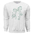 Lucky Bow Sweatshirt- Alpha Xi Delta